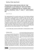 Traditions and Novelties in the Funerary Customs of the Eastern Adriatic Communities at Nadin and Kopila During the 2nd and 1st Centuries BC