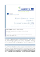 prikaz prve stranice dokumenta Living Danube Limes Croatia  -  fieldwork report 2021; Archaeological geophysical prospection in the framework of the EU Interreg DTP359 Living Danube Limes. Kopačevo pilot site