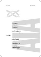 prikaz prve stranice dokumenta Nastavak arheološko-konzervatorskih istraživanja lokaliteta Stancija Blek (Tar) u 2012. godini