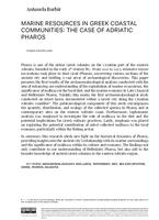 prikaz prve stranice dokumenta Marine Resources in Greek Coastal Communities: The Case of Adriatic Pharos